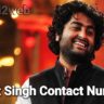 Arijit singh contact number